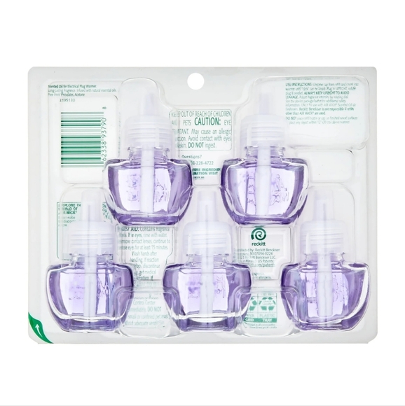 💚2/$20 Air Wick Plug in Essential Oils Refill, Lavender and Chamomile, 5CT - Picture 6 of 10